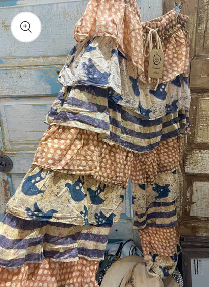 Birdie Tiered Ruffle Pants By A Rare Bird