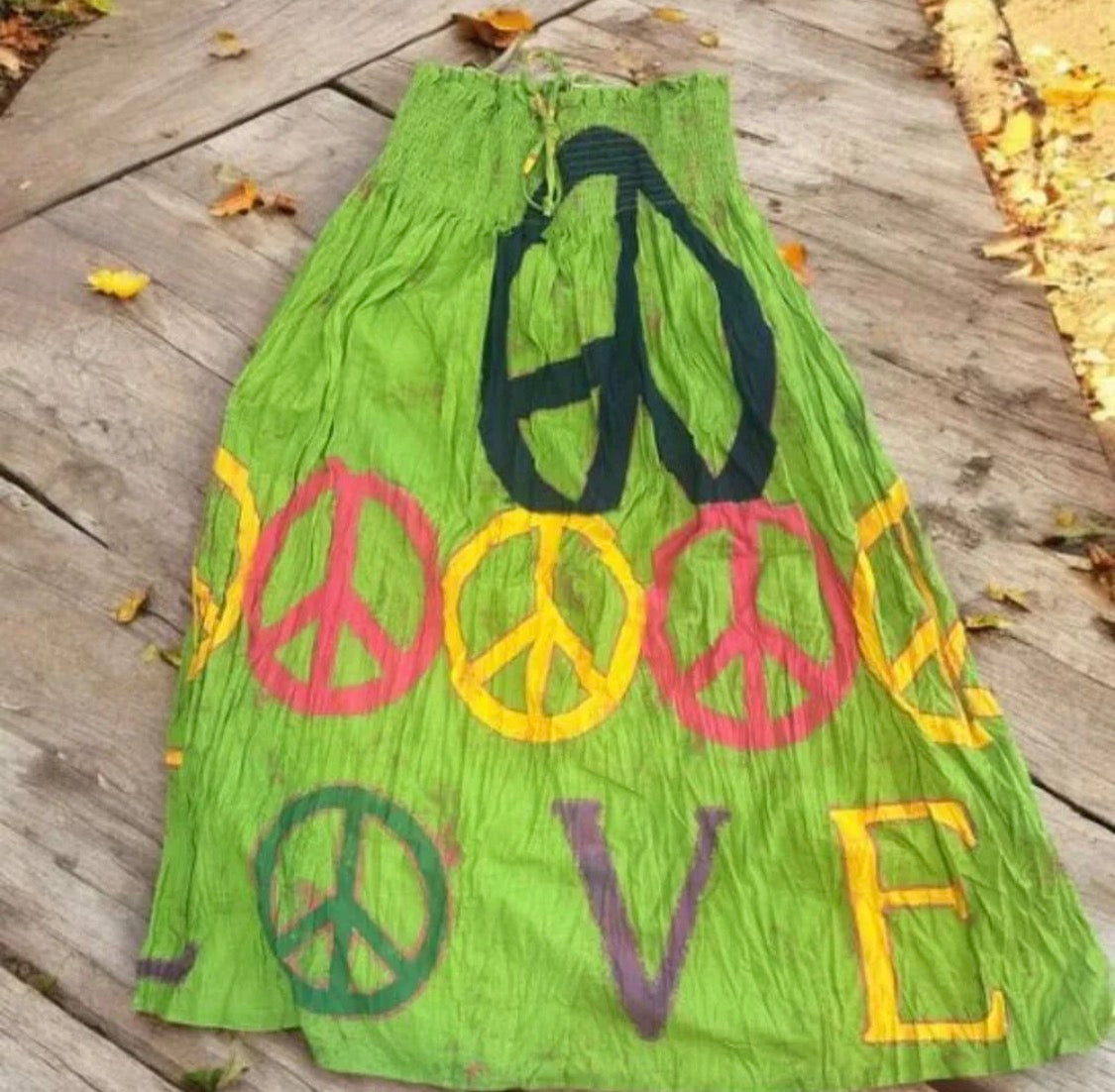 A Rare Bird Peace & Love Skirt/Dress