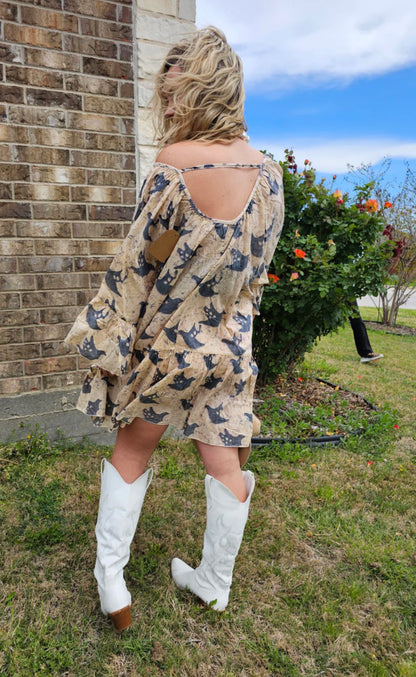Birdie Tunic Shirt Dress