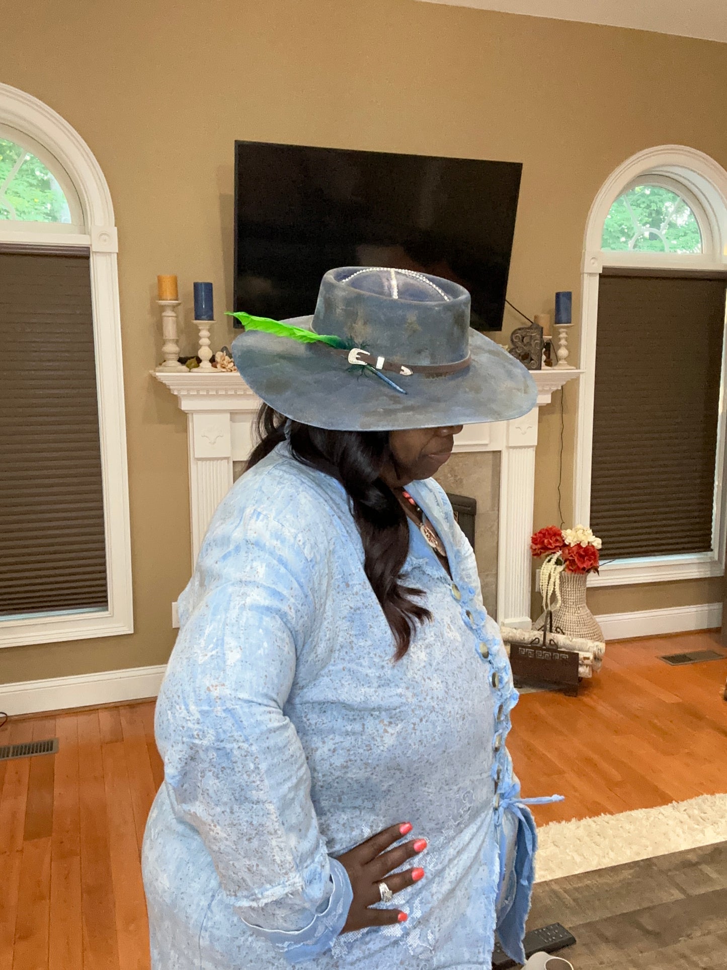 Bling Peace Sign Hat By A Rare Bird
