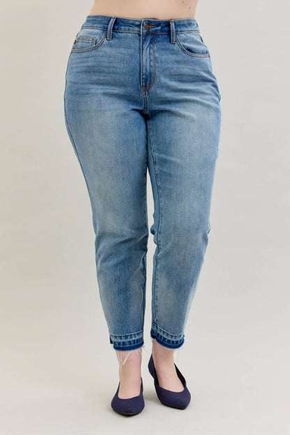 Judy Blue Jeans - MR Rigid Magic Release Hem BF