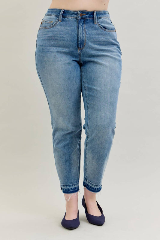 Judy Blue Jeans - MR Rigid Magic Release Hem BF