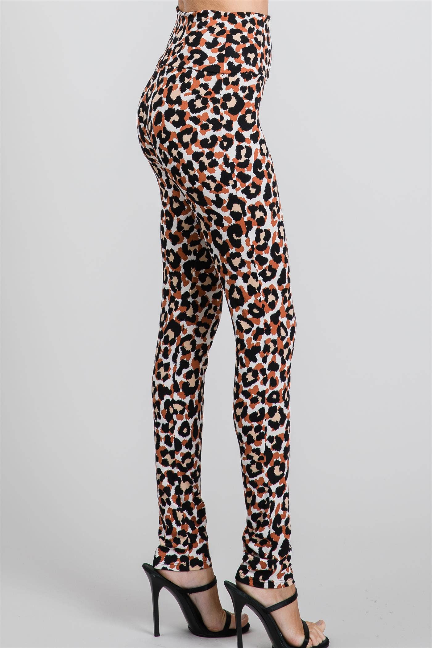 GeeGee Leopard Print Leggings