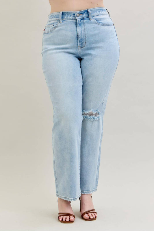 Judy Blue Jeans - HW Destroy & Back Ripped 90's Straight