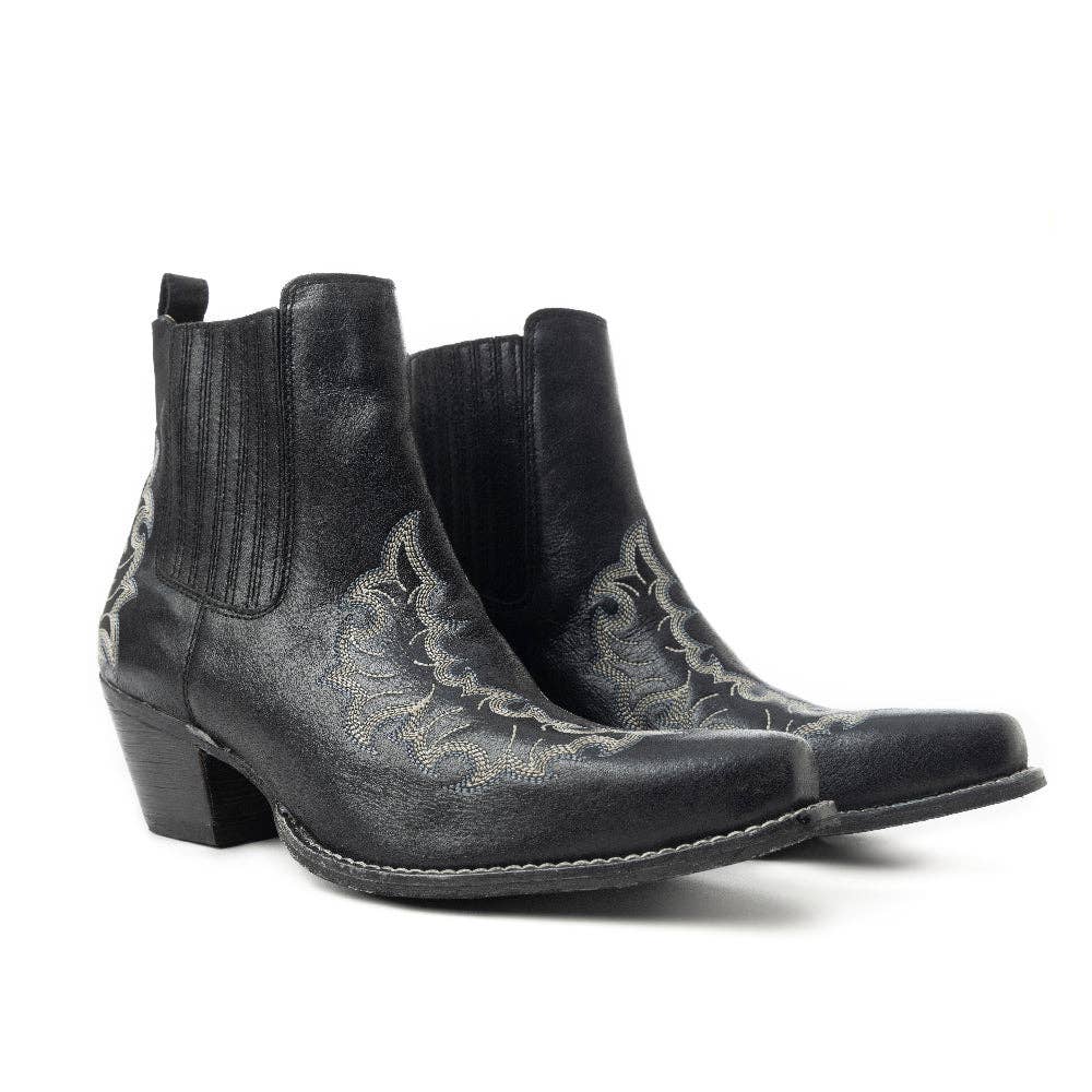 Myra Bag - Dearling Ranch Booties In Black
