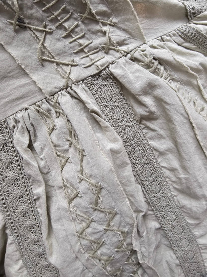 A Rare Bird Shop - Hand Stitched Check Dress