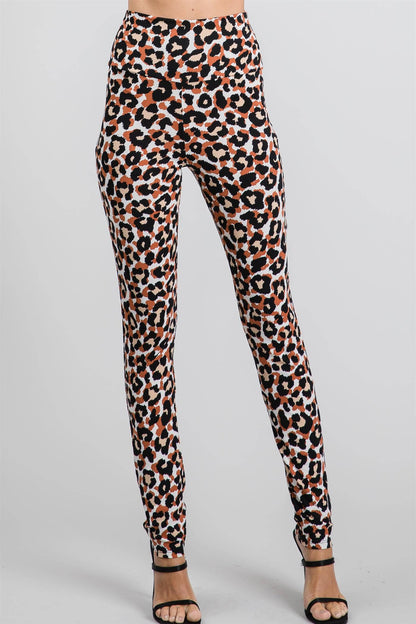 GeeGee Leopard Print Leggings