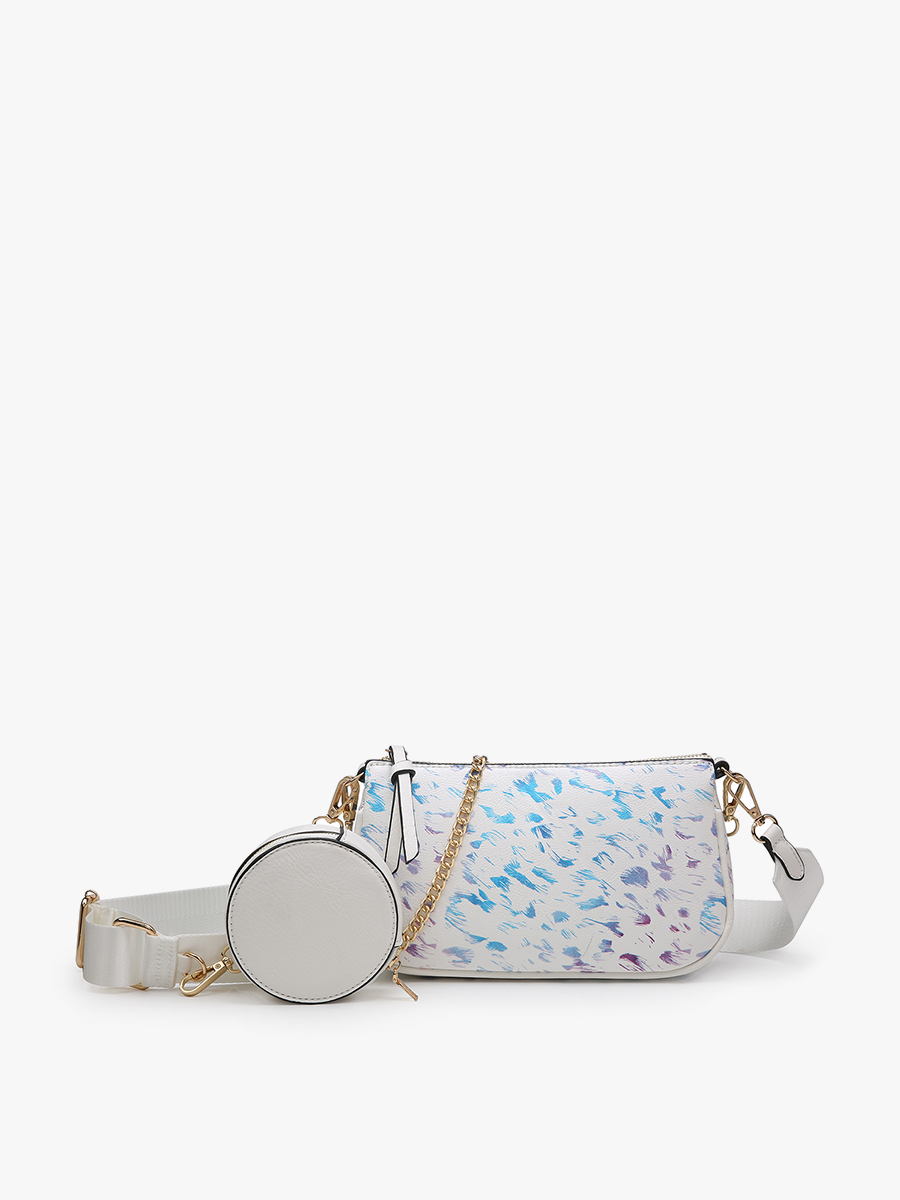 Jen & Co. - Marina Crossbody with Removable Chain & Pouch