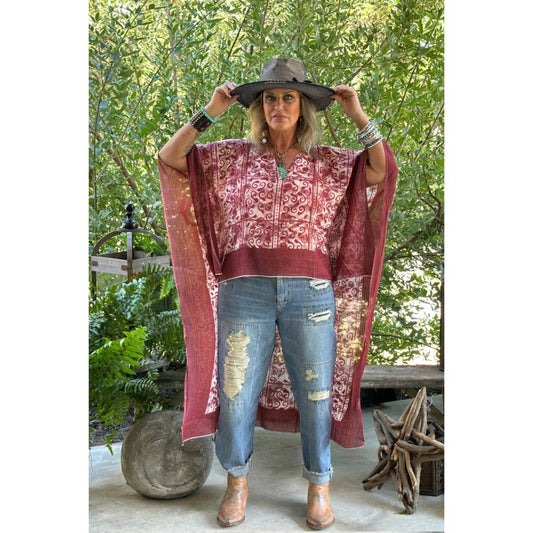 Jaded Gypsy - On The Go Tunic - Wine