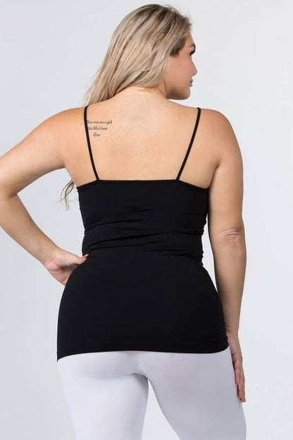 Yelete - Seamless Strappy Detail Cami Top