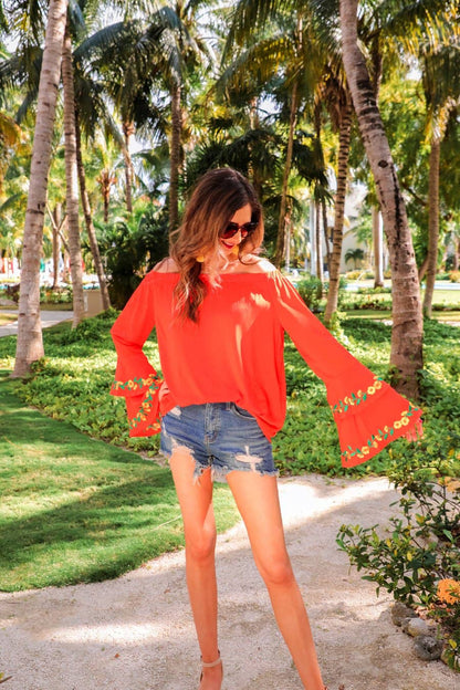 Jess Lea - Miranda Embroidered Top