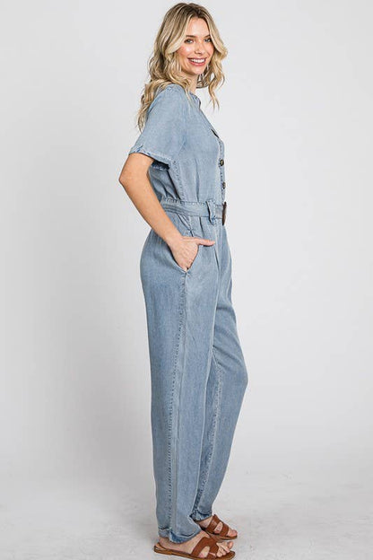 GeeGee Denim Jumpsuit